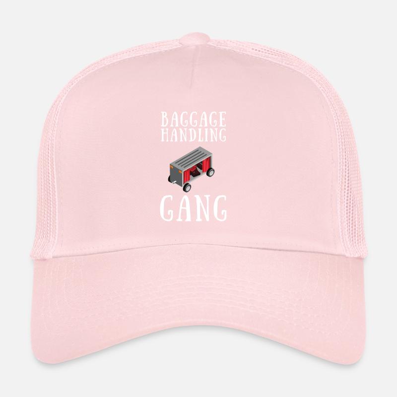 Baggage Handler Airfield Airport Worker Trucker Cap