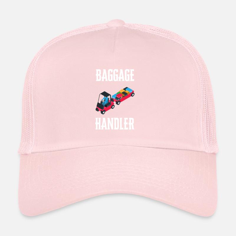 Baggage Handler Airfield Airport Worker Trucker Cap
