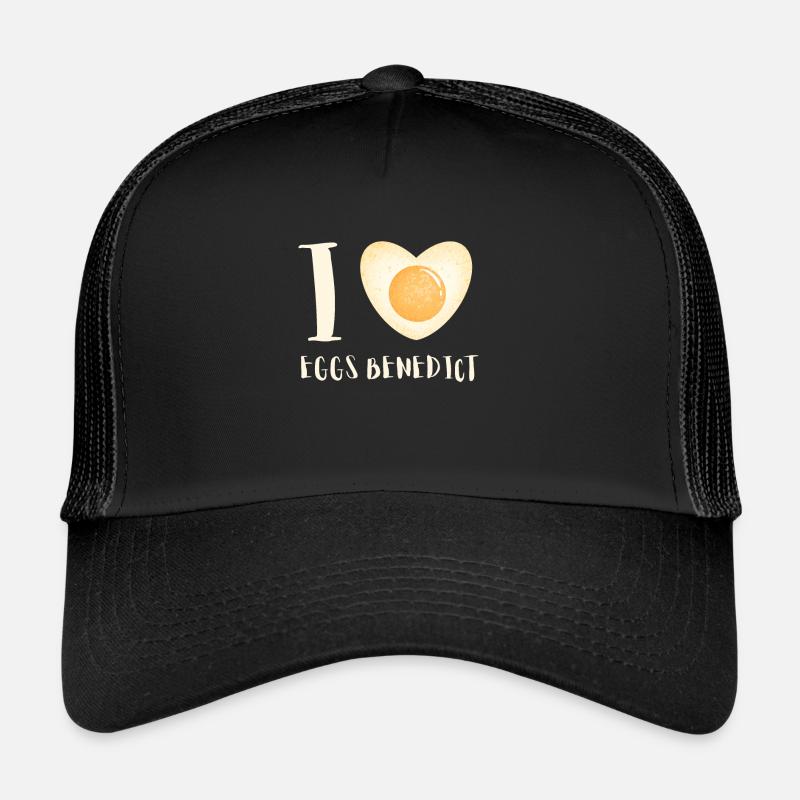 Oeufs Bénédicte Omelettee Petit Déjeuner Brunch Casquette trucker 