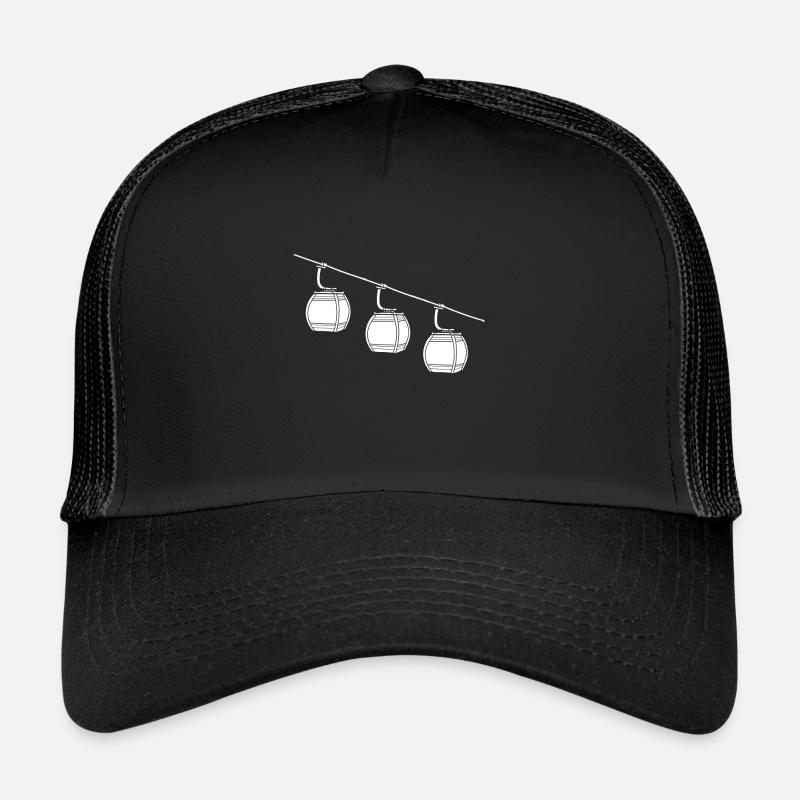 Téléphérique Tramway Téléphérique Télécabine Casquette trucker 