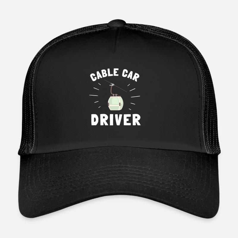 Téléphérique Tramway Téléphérique Télécabine Casquette trucker 
