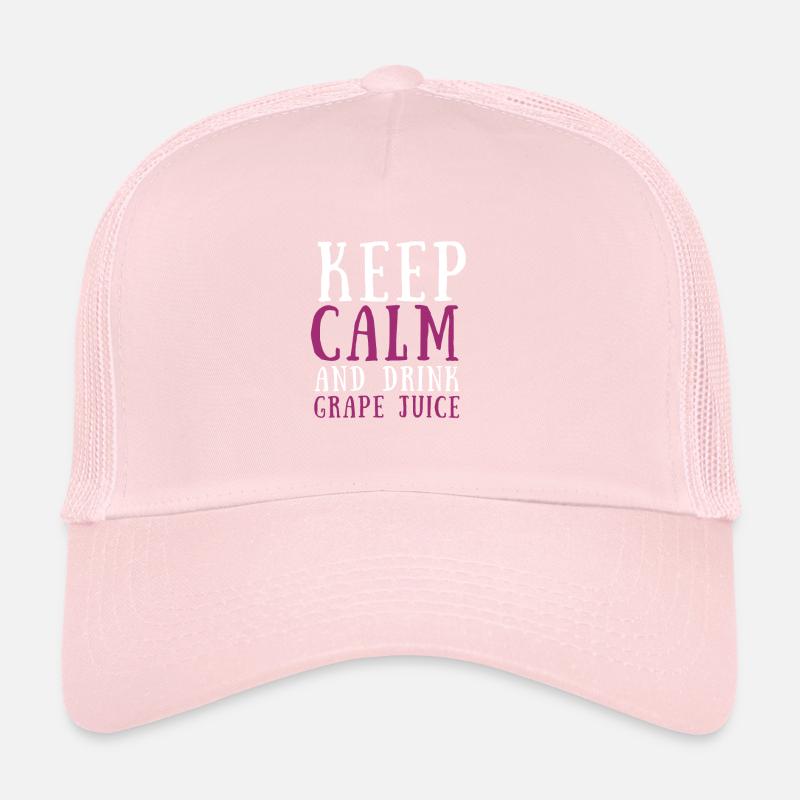 Organic Grape Juice Bottles Trucker Cap