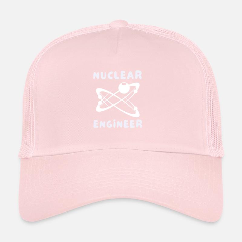 Uranium Fission Nuclear Engineering Theme Trucker Cap