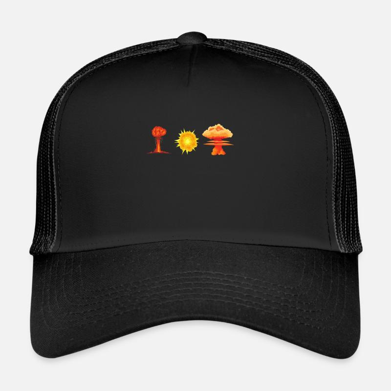 Uranium Fission Nuclear Engineering Theme Trucker Cap