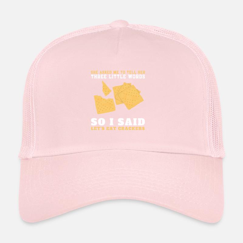 Rosemary Crab Cracker And Flatbread Salty Cracker Trucker Cap