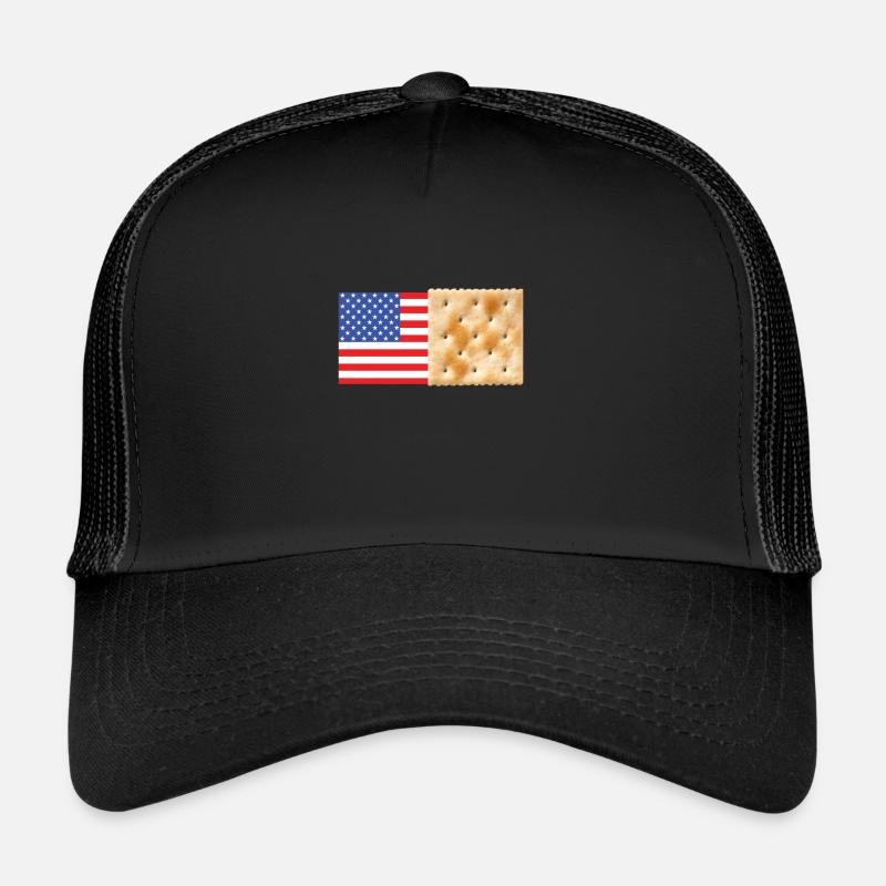 Rosemary Crab Cracker And Flatbread Salty Cracker Trucker Cap
