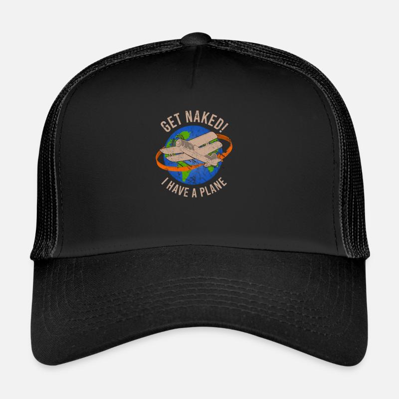 Jeu de mots d’aviation de pilote de ligne pour un pilote de compagnie Casquette trucker 