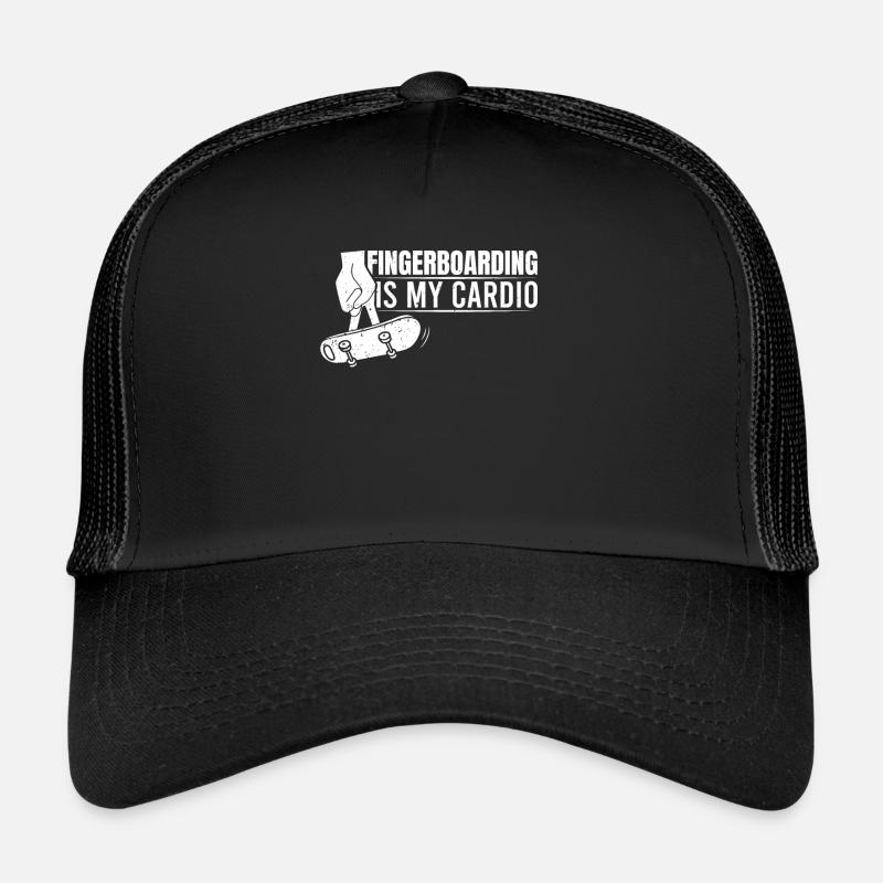 Fingerboard Finger Skateboarding Fingerboarding Trucker Cap