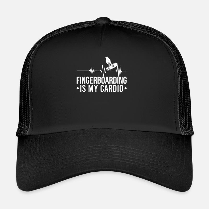Fingerboard Finger Skateboarding Fingerboarding Trucker Cap