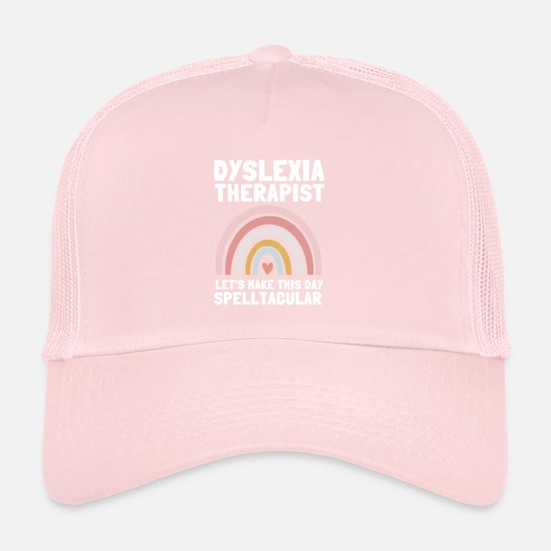Mois de la sensibilisation à la thérapie de lecture dyslexique, Dyslexie Casquette trucker 
