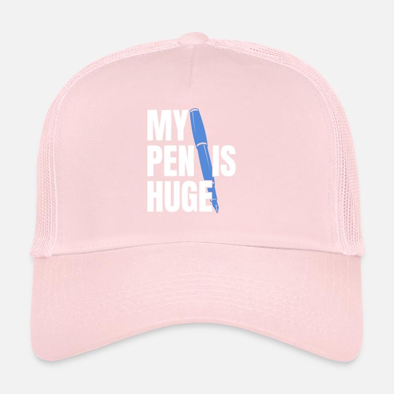 Mon stylo est énorme Casquette trucker 