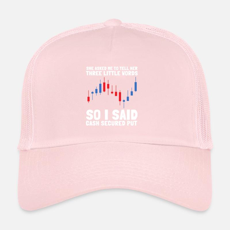 Négociation d'options Cash Secured Puts Future Forex Casquette trucker 