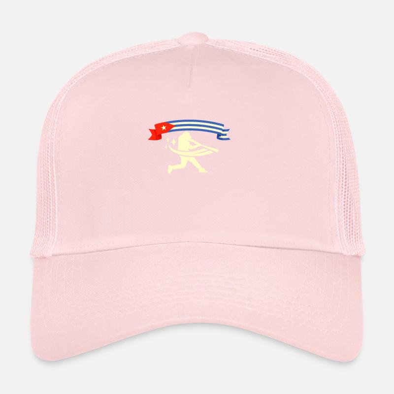 Latino Cuban Cuba Baseball Trucker Cap