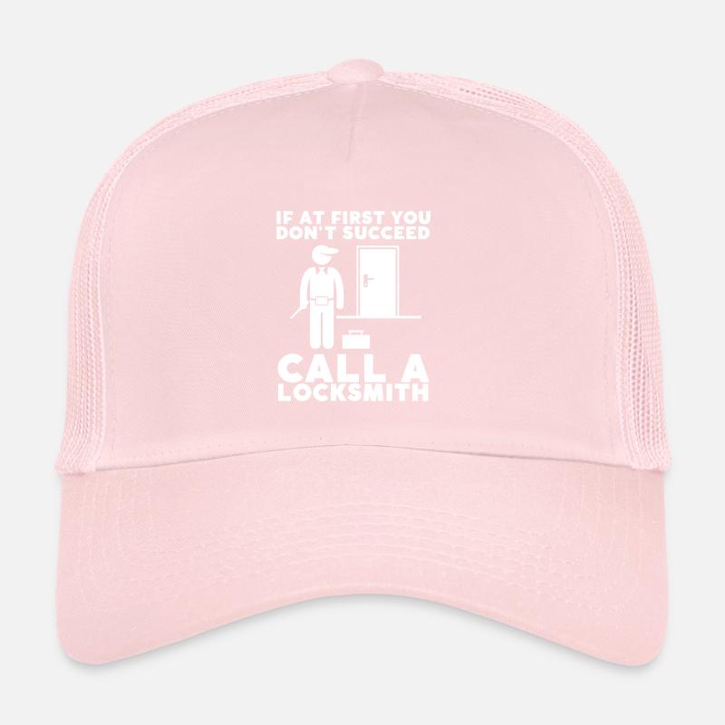 Lockpick Lockpicking Professional Locksmith Trucker Cap