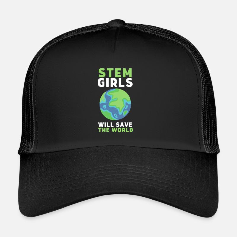 Female Stem Scientist Technology Student, Trucker Cap