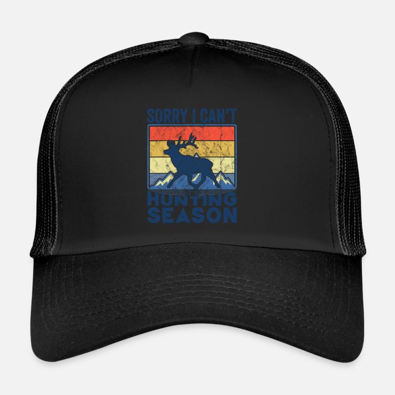 Chasse aux bois de cerf Chasse Saison de chasse Casquette trucker 
