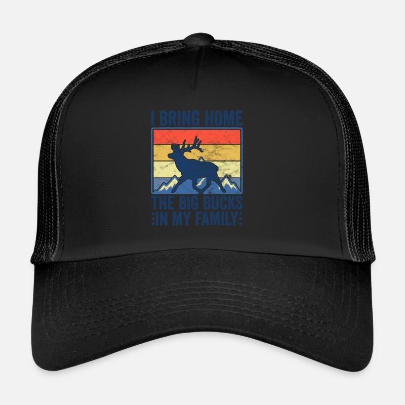 HIrschgeweih Hirschjagd Jagd Jagdsaison Trucker Cap