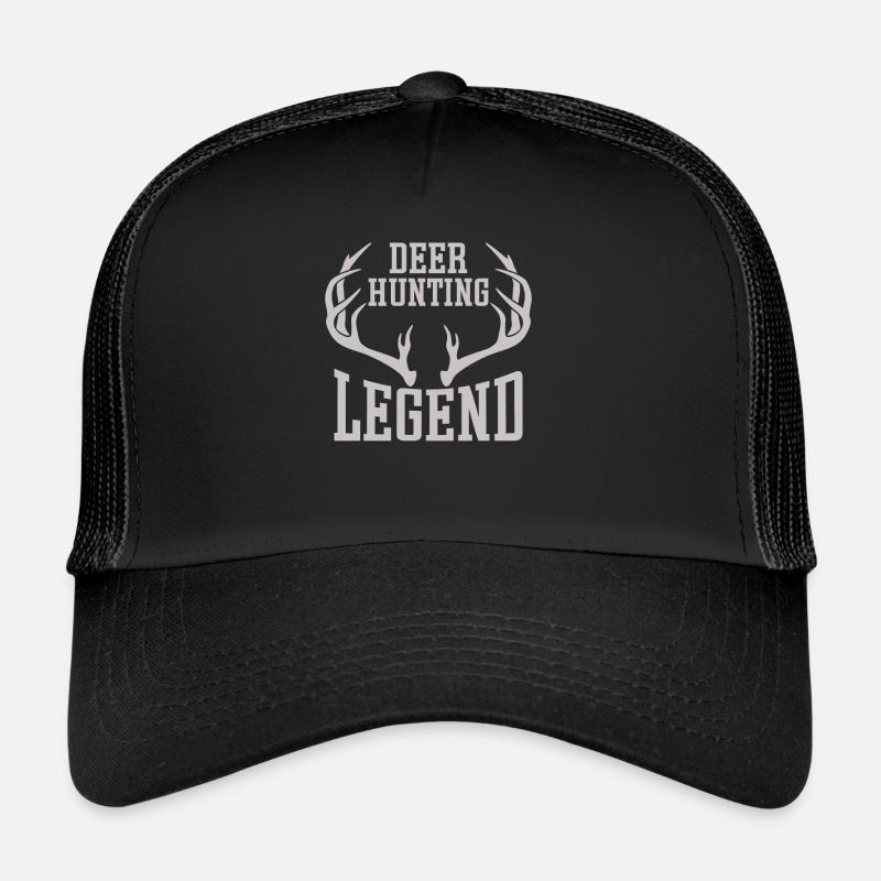 Hirschjagd Legende Jäger HIrschgeweih Trucker Cap