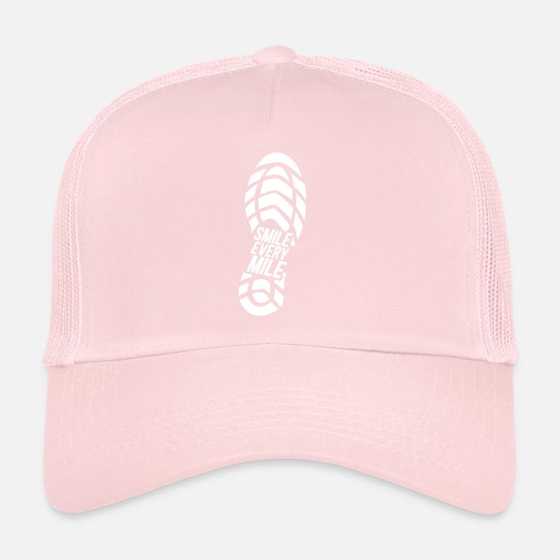 Souriez à chaque kilomètre Casquette trucker 