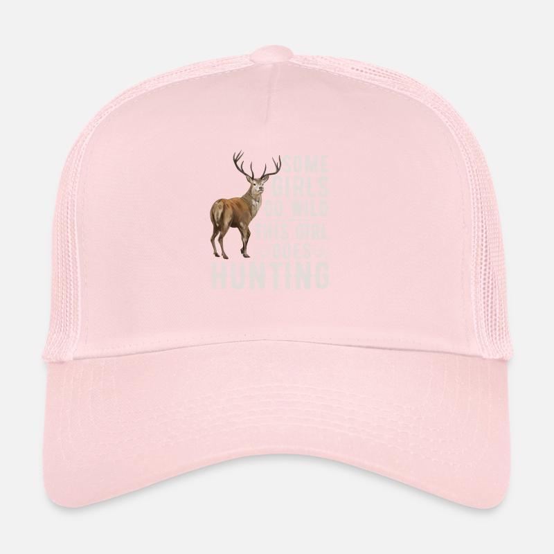 Deer Hunting Huntress Saying Hunting Trucker Cap