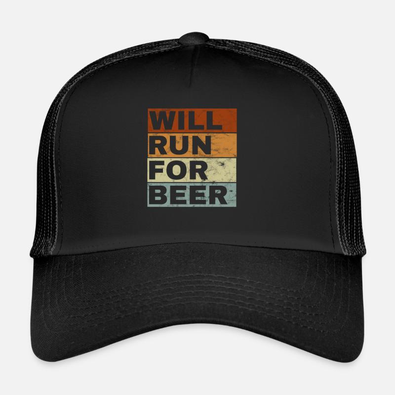 Courra pour les coureurs drôles de bière Casquette trucker 