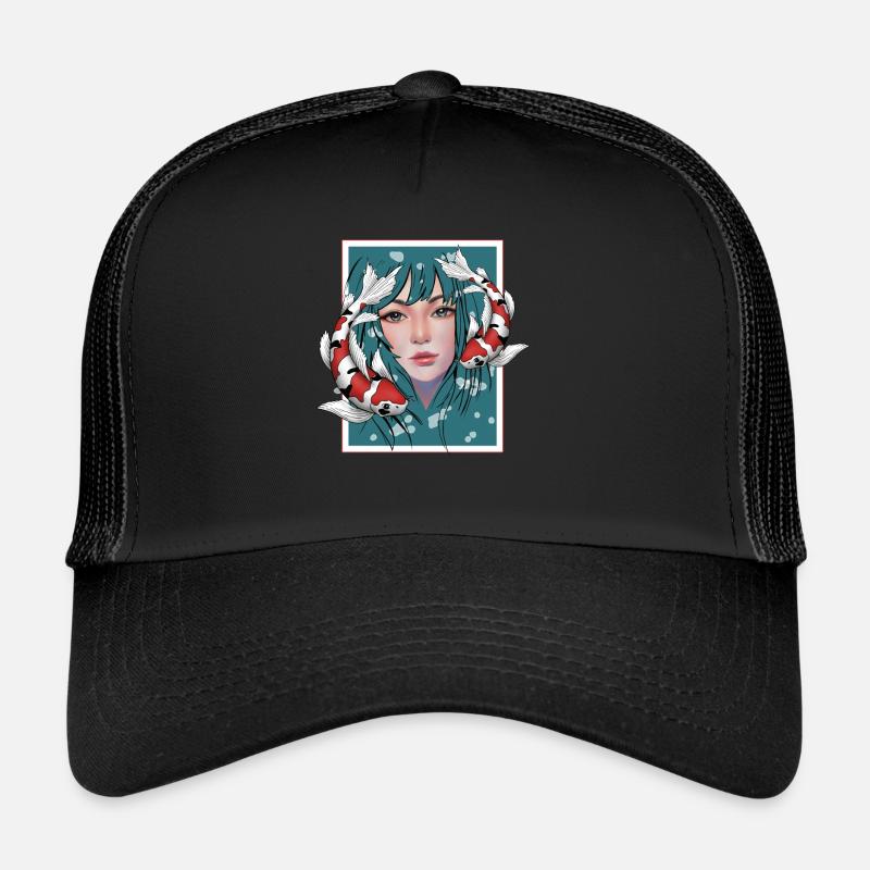 Anime Koi Trucker Cap