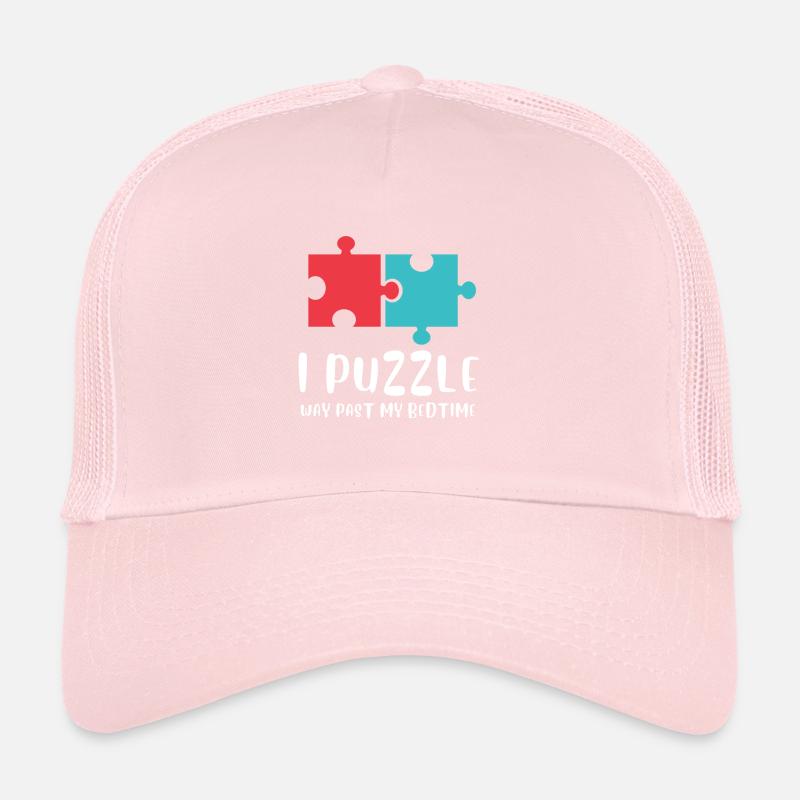 Puzzle Queen - Je passe devant mon heure de coucher Casquette trucker 