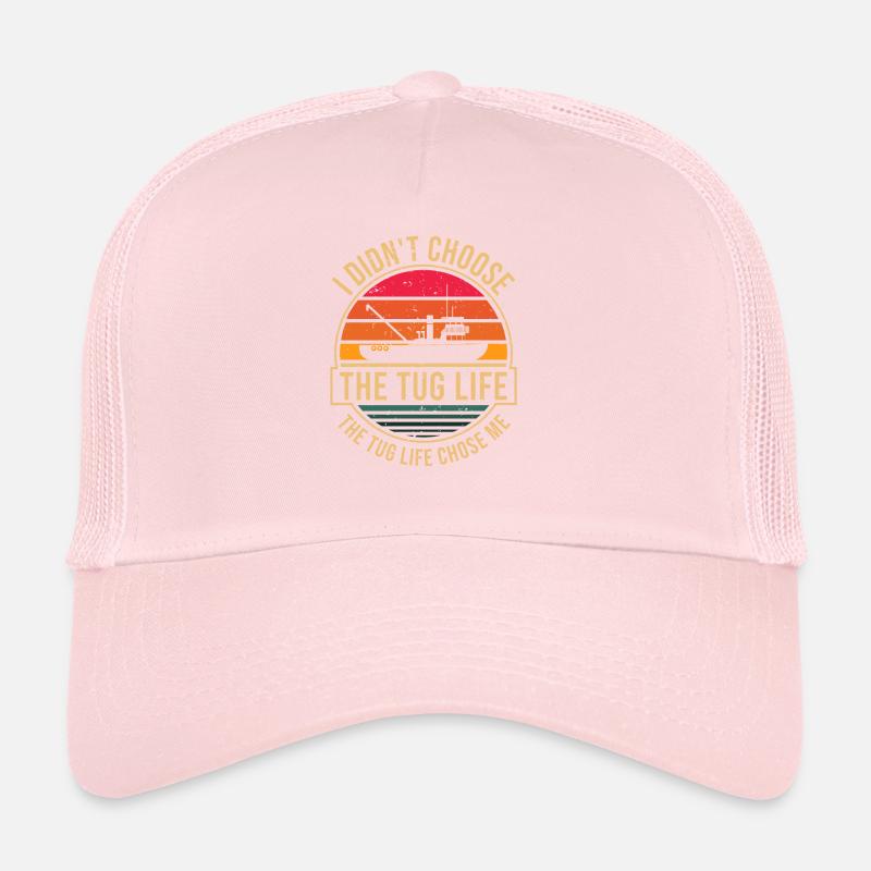 Schlepper Schleppboot Tug Life Trucker Cap