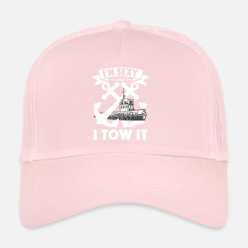 Schlepper Schleppboot Tug Life Trucker Cap