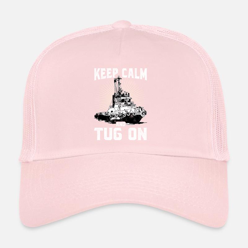 Schlepper Schleppboot Tug Life Trucker Cap