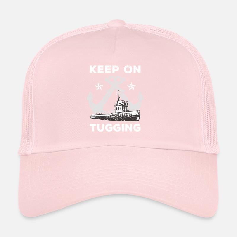 Schlepper Schleppboot Tug Life Trucker Cap