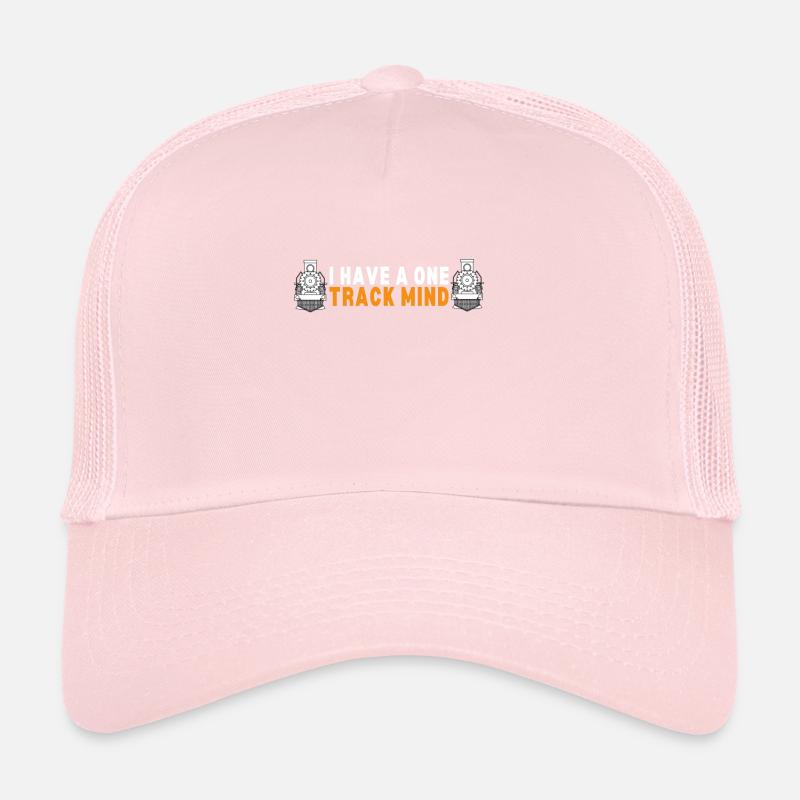 Steam Locomotive - I Have A One Track Mind Train Trucker Cap