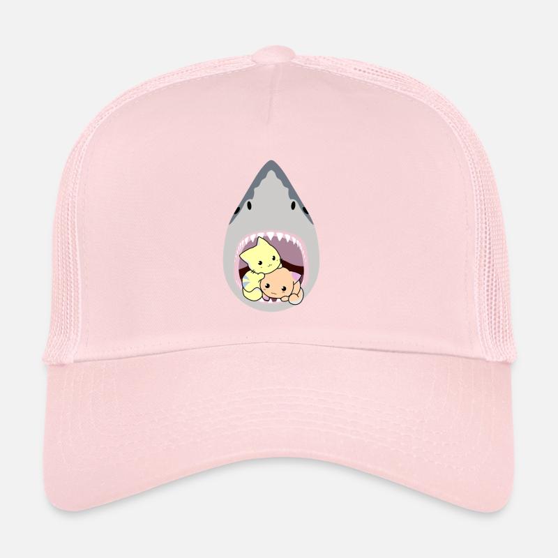 Chat mangeur de requins Casquette trucker 