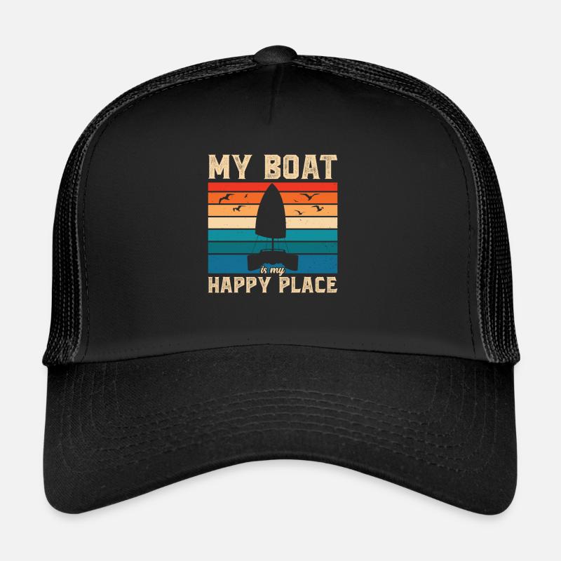 Katamaran Kapitän Segelboot Trucker Cap