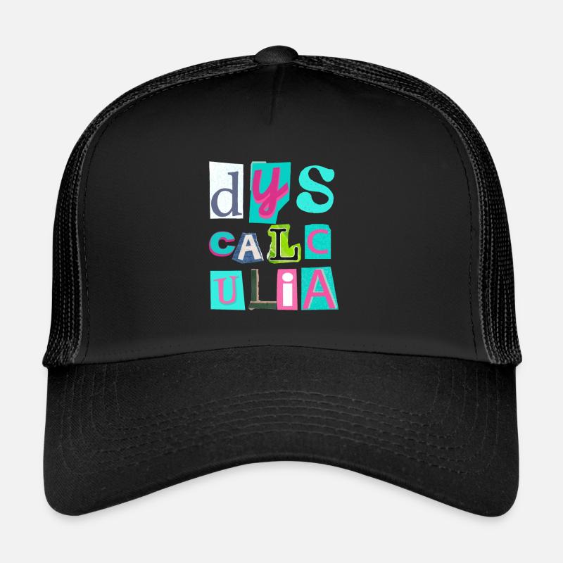 SPED Neurodiversité Dyscalculie Casquette trucker 