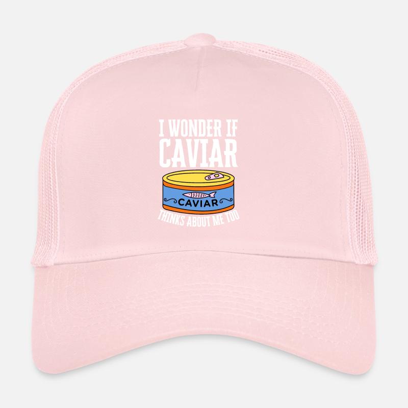 Caviar rouge de saumon à la russe Casquette trucker 