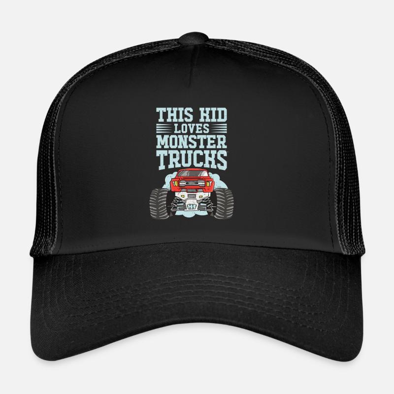 Dieses Kind Liebt Monstertrucks Trucker Cap