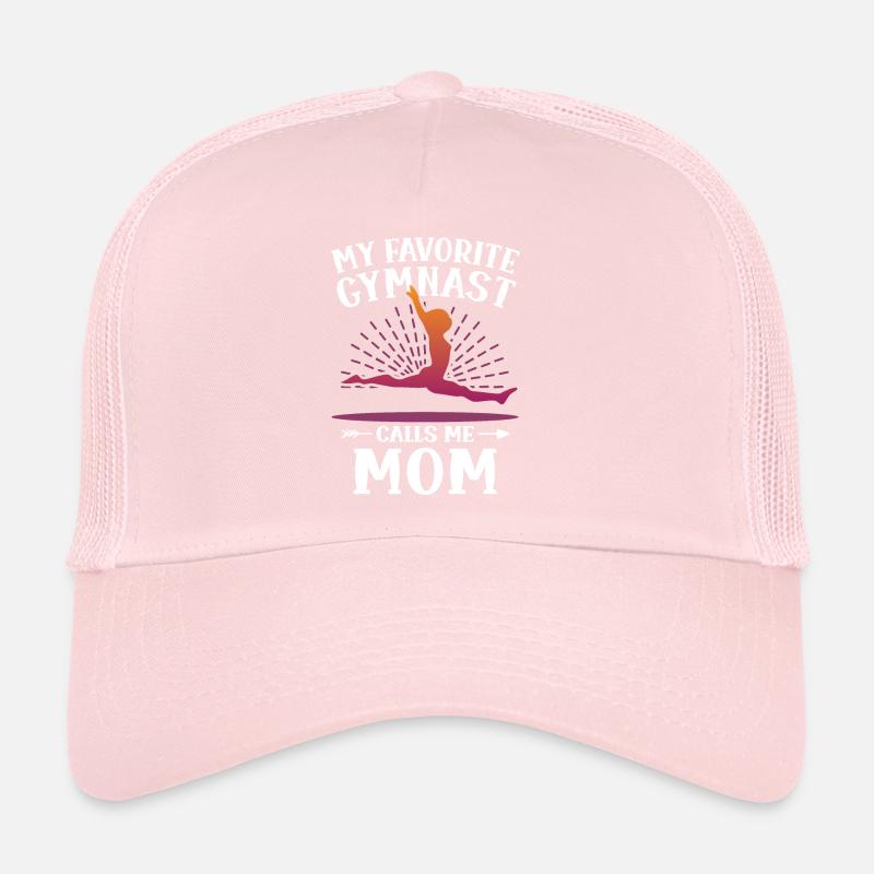Ma gymnaste préférée m’appelle Mama Gymnastics Casquette trucker 