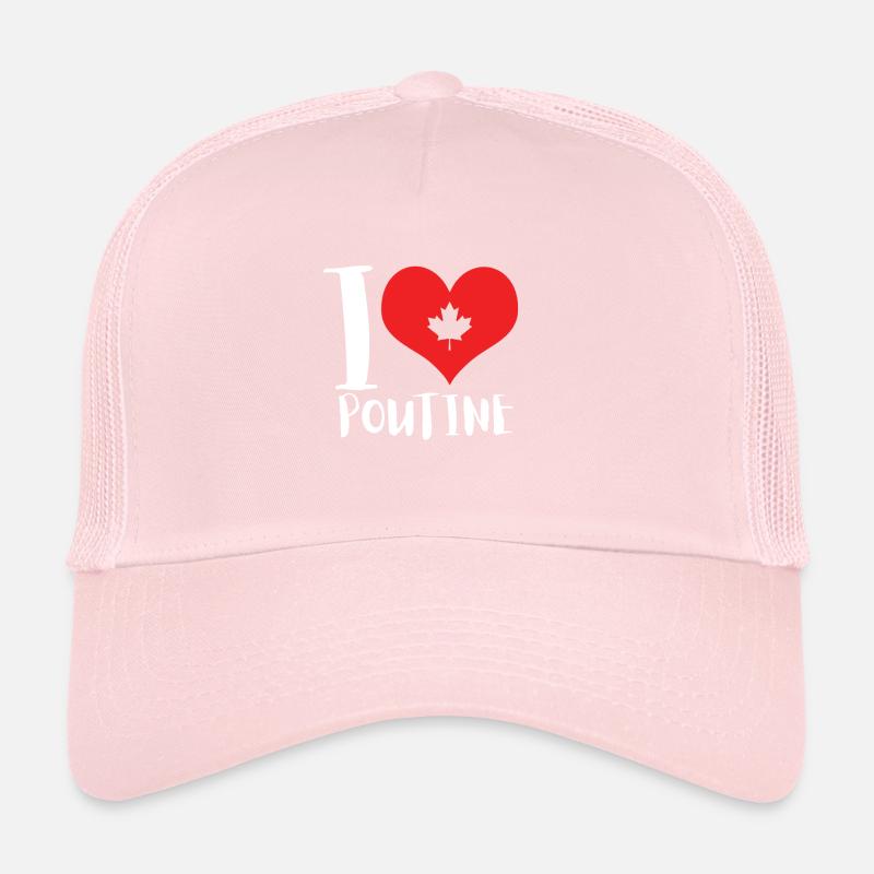 Cheese Curds Gravy Mix Canada Poutine Casquette trucker 