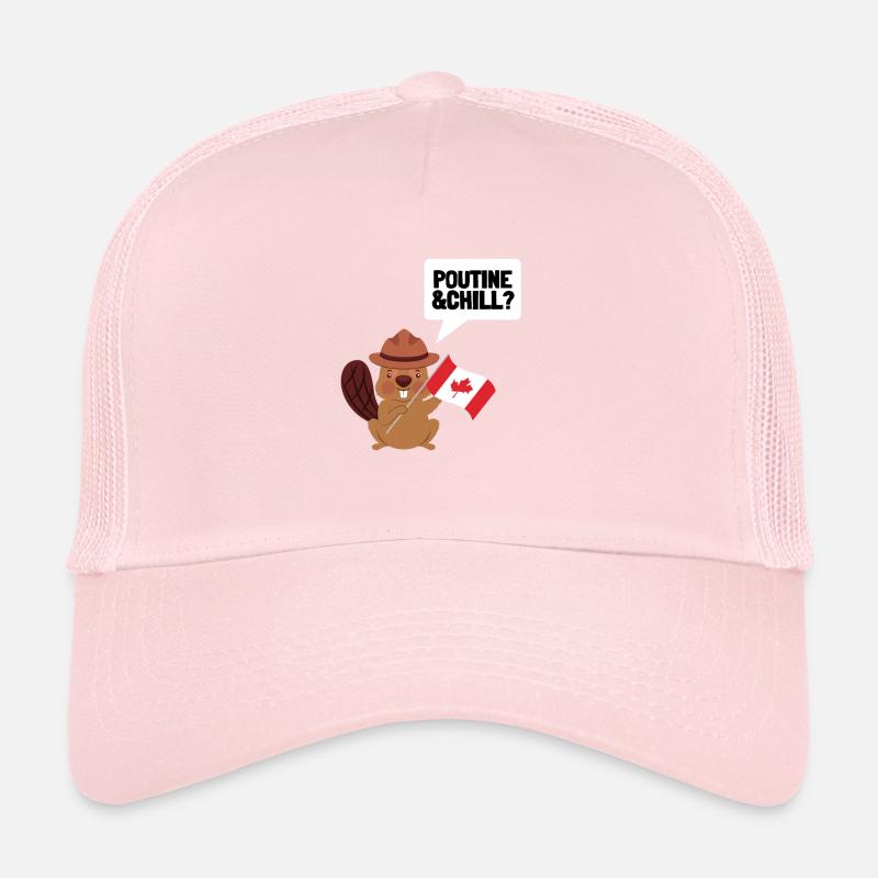 Cheese Curds Gravy Mix Canada Poutine Casquette trucker 