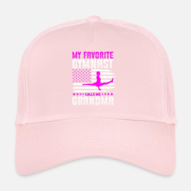 Ma gymnaste préférée m’appelle grand-mère Casquette trucker 