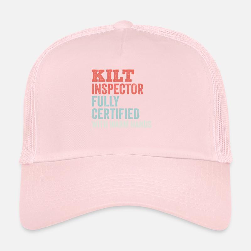 Kilt écossais disant jupe écossaise Écosse Casquette trucker 