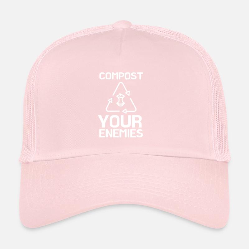 Compostez vos ennemis Casquette trucker 