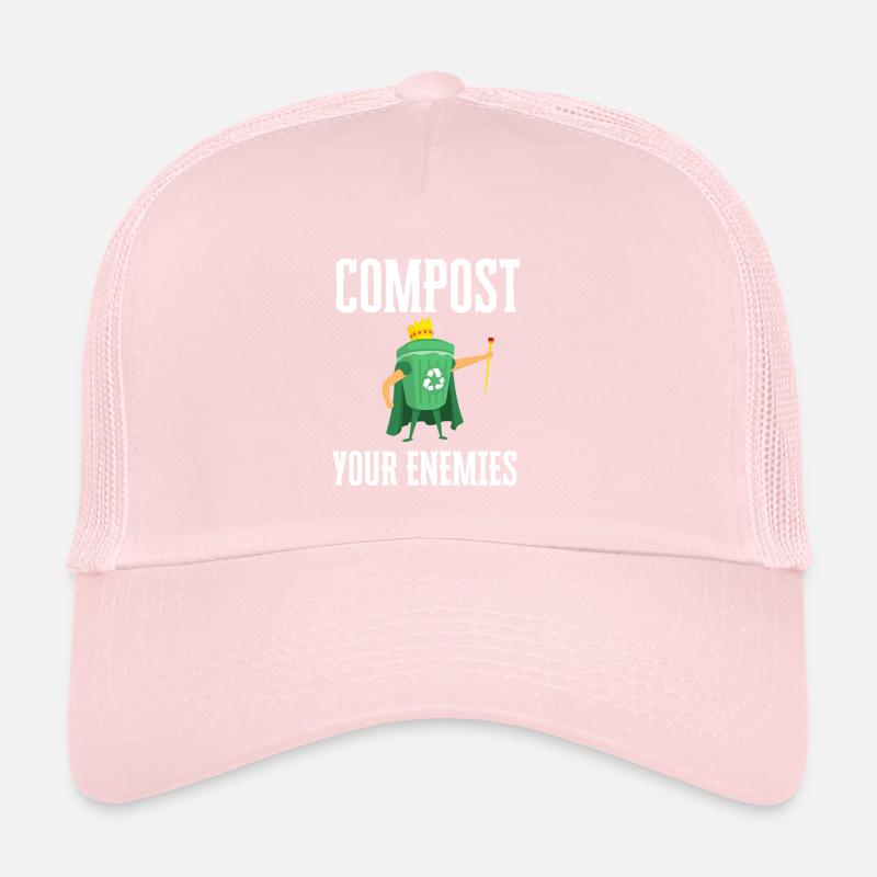Compostez vos ennemis Casquette trucker 