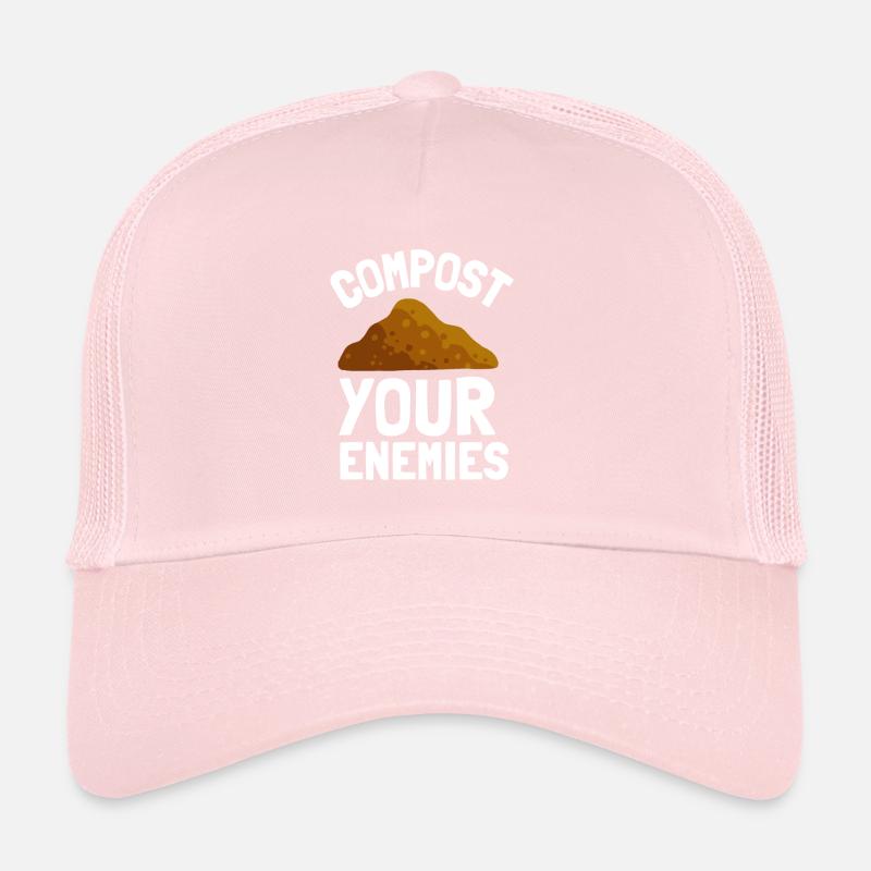 Compostez vos ennemis Casquette trucker 