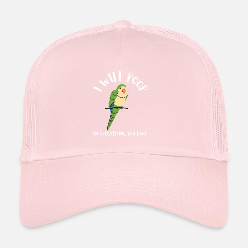 Blue Quaker Parrot Maman Casquette trucker 