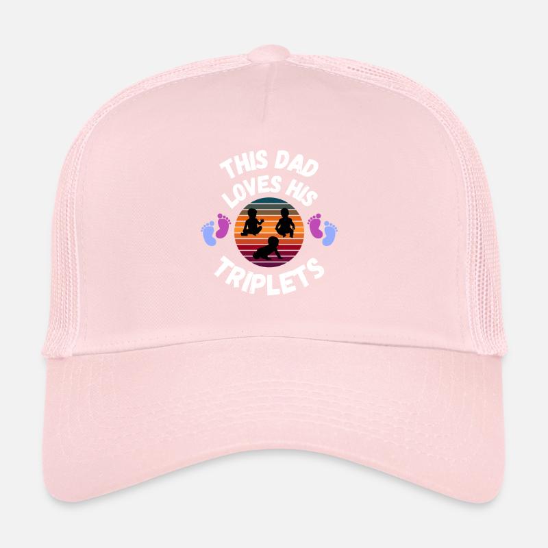 Les triplés de papa Casquette trucker 