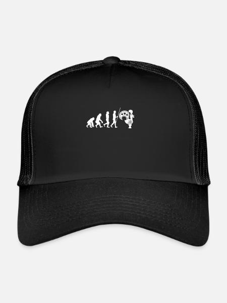 Galo De Barcelos Coq Portugais - Casquette trucker  - noir/noir - Devant