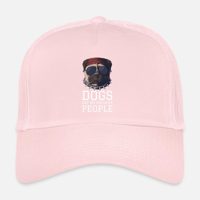 Les chiens sont mes personnes préférées Casquette trucker 