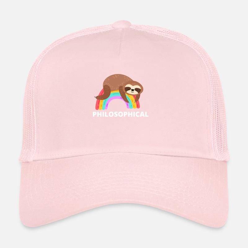 Débat philosophique Sentiment philoslothique Casquette trucker 